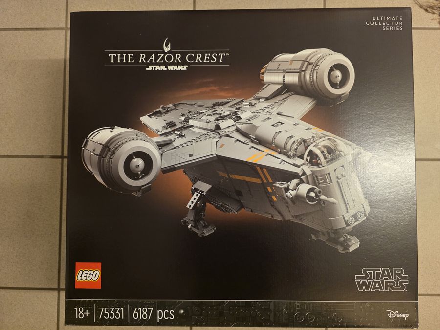 The Razor Crest™ – echtes Foto vom Karton