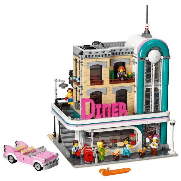 Downtown Diner – aufgebautes Set