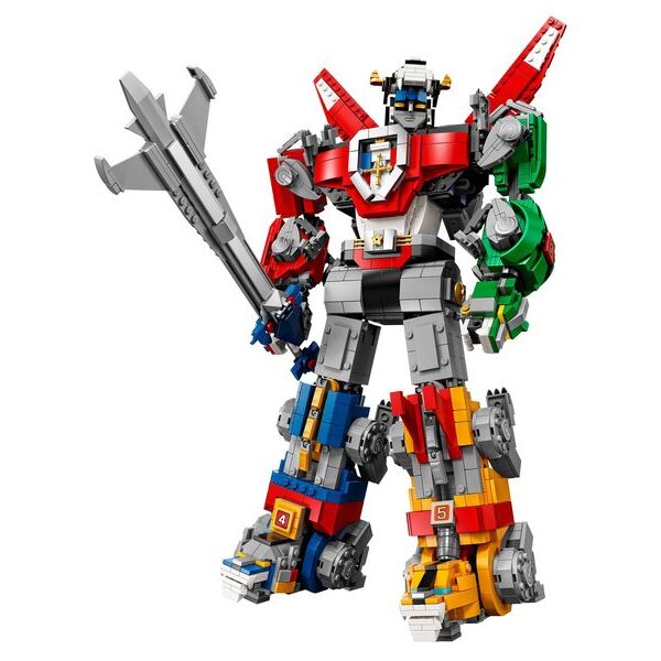 Voltron – aufgebautes Set