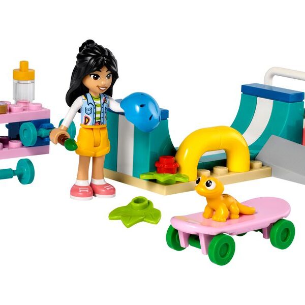 Skaterampe – aufgebautes Set