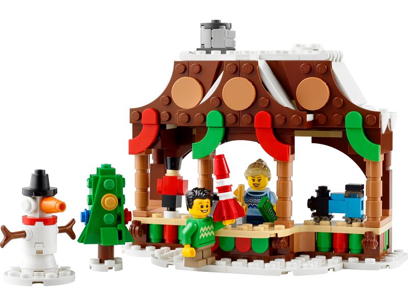 Wintermarktstand – Set-Abbildung