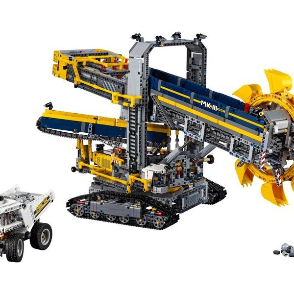 Schaufelradbagger – aufgebautes Set