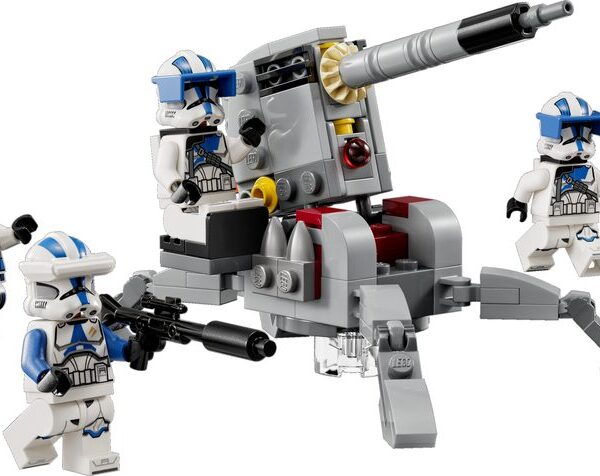 501st Clone Troopers™ Battle Pack – aufgebautes Set